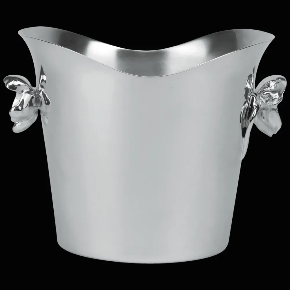 Christofle Anémone-Belle Epoque Silver-Plated Ice Bucket