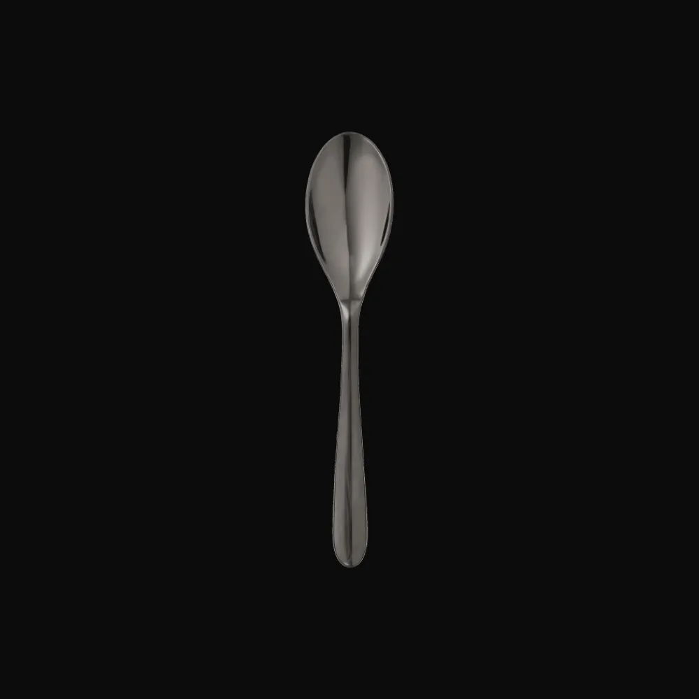 Christofle Black Stainless Steel Coffee Spoon