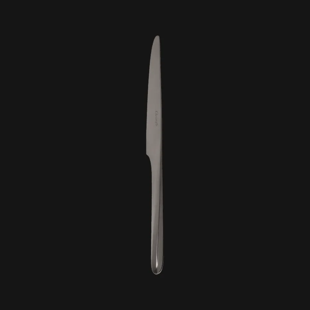 Christofle Black Stainless Steel Dessert Knife