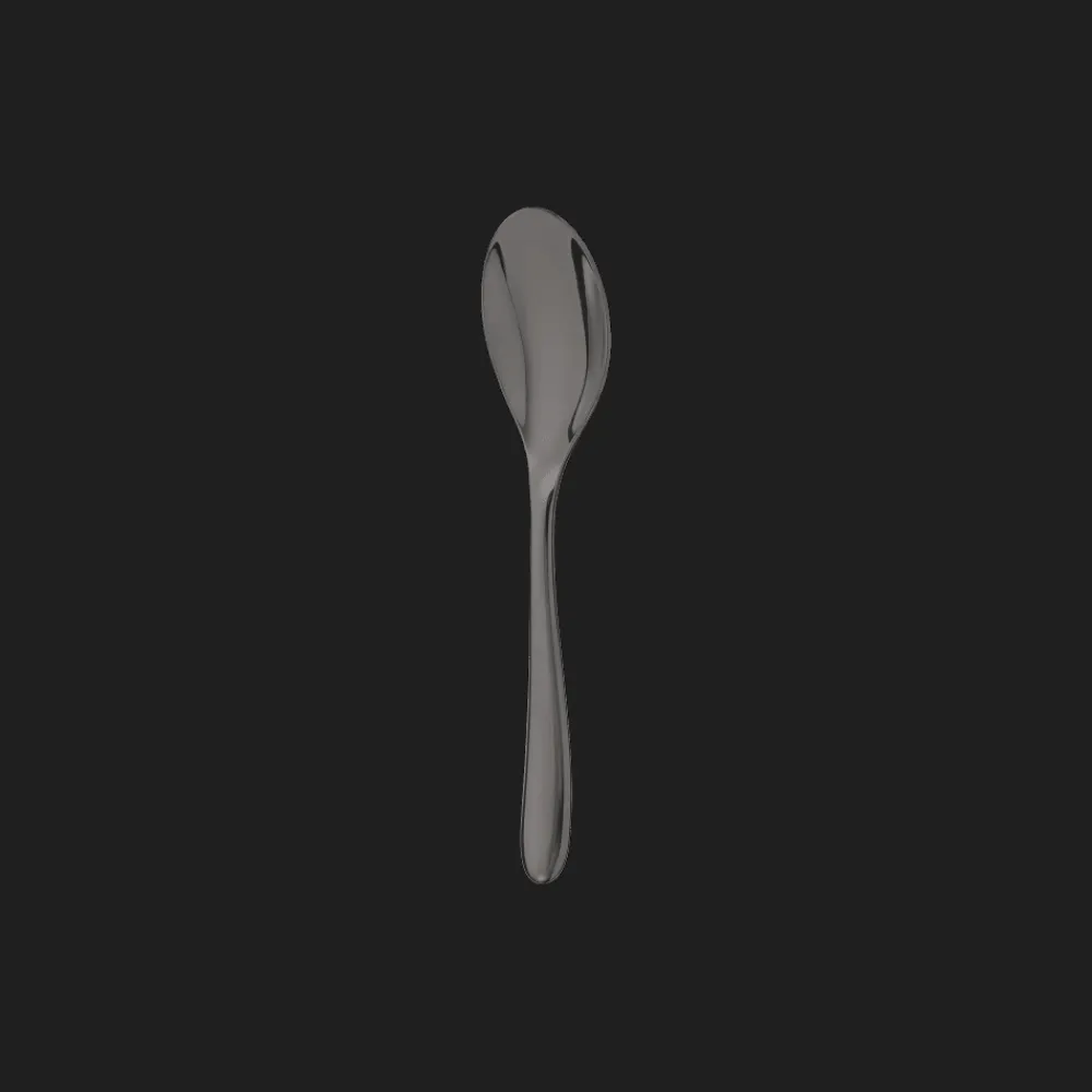 Christofle Black Stainless Steel Dessert Spoon