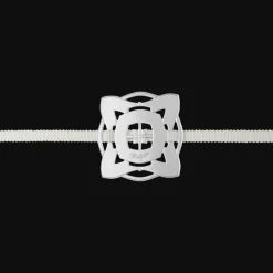 Christofle Celebration ornament Square - Silver plated