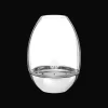 Christofle Clear Hurricane in Glass and Stainless Steel