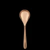 Christofle Copper Stainless Steel Cream Soup Spoon