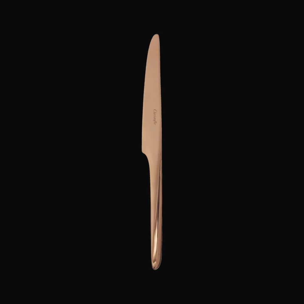 Christofle Copper Stainless Steel Dessert Knife