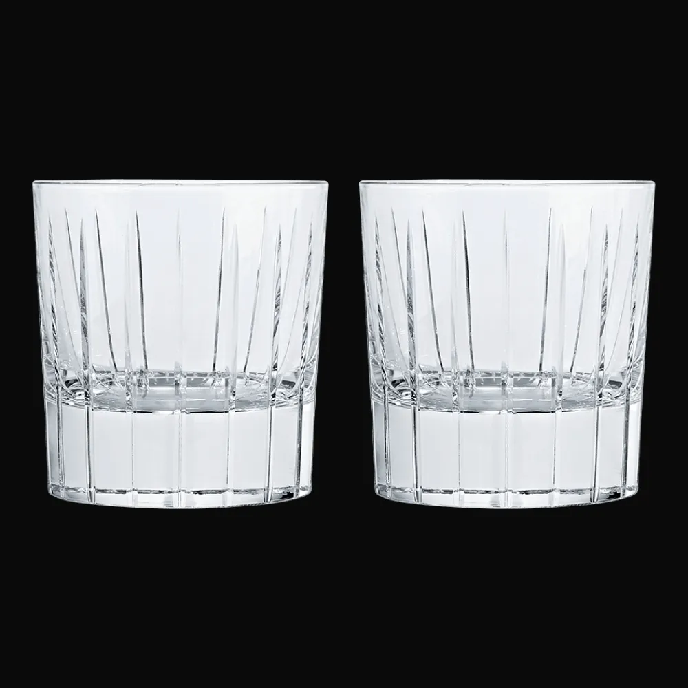 Christofle Crystal Old Fashioned Glass/Tumbler - Set of 2