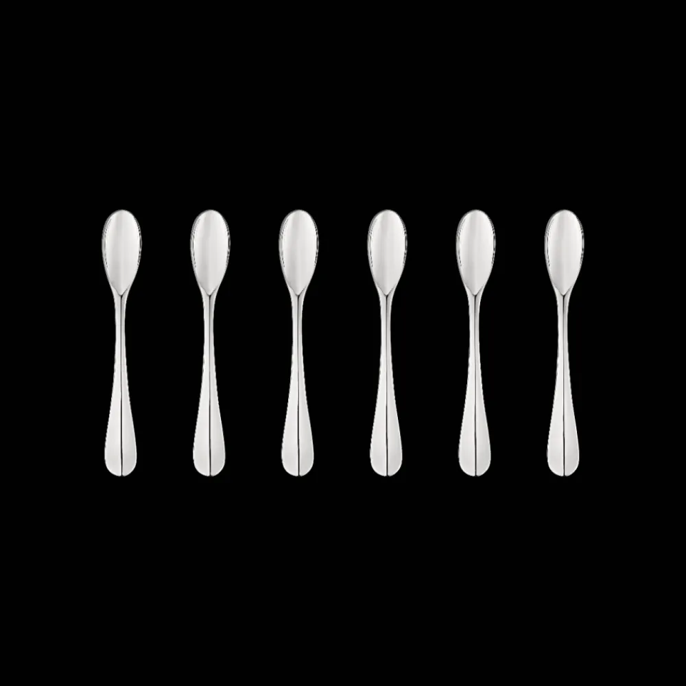 Christofle Espresso spoons, set of 6 Origine Stainless steel