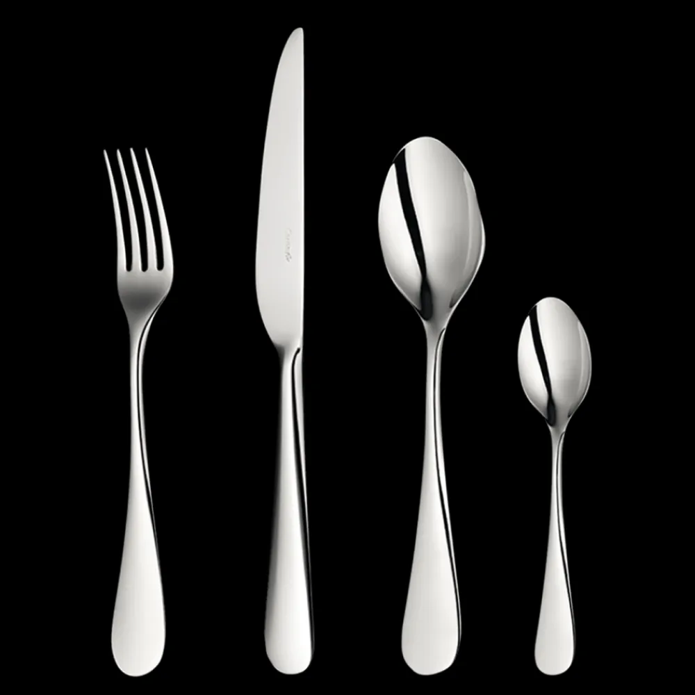 Christofle Flatware set for 6 people (24 pieces) Origine Stainless steel