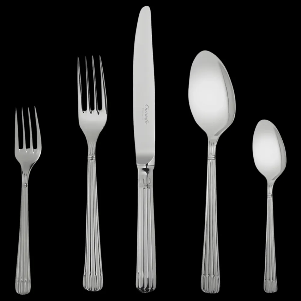 Christofle Flatware set for 6 people (36 pieces) Stainless Steel