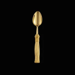 Christofle Gilded Silver-Plated Coffee Spoon Set
