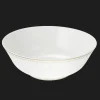 Christofle Gold Finish Porcelain Salad Serving Bowl