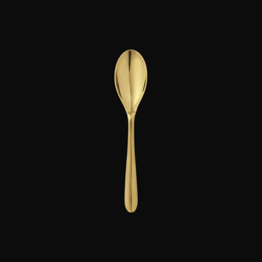 Christofle Gold Stainless Steel Coffee Spoon