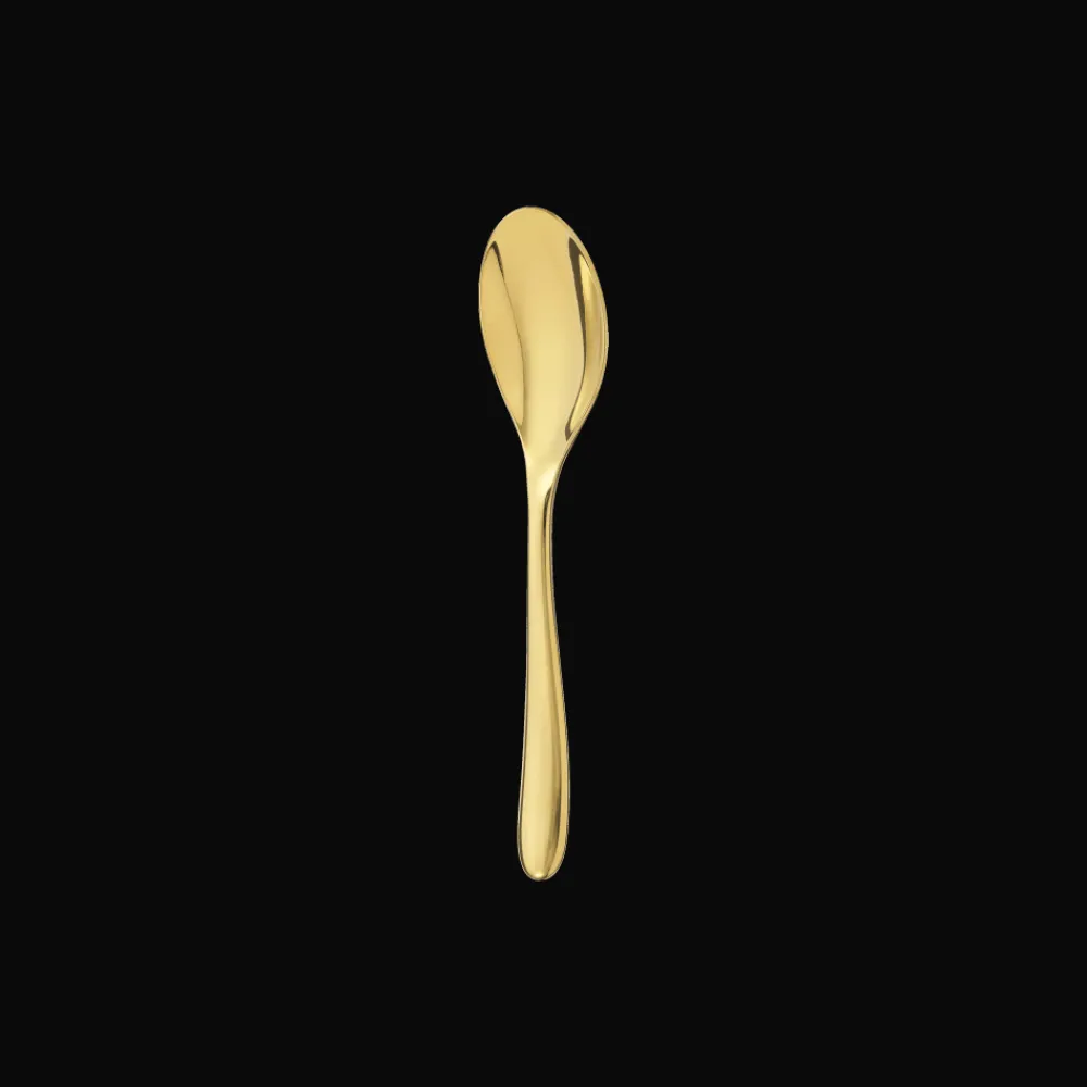 Christofle Gold Stainless Steel Coffee Spoon