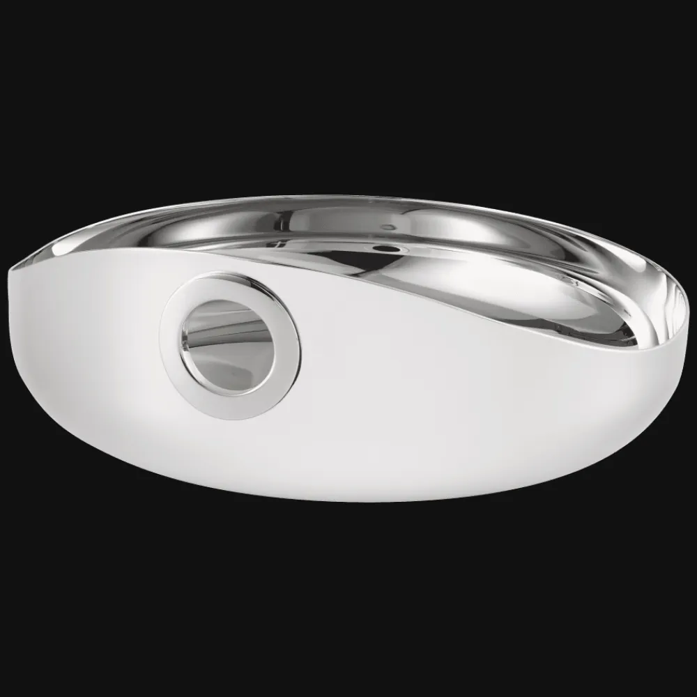 Christofle Large Stainless Steel Bowl