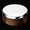 Christofle Large Wood Silver-Plated Box - 5 in