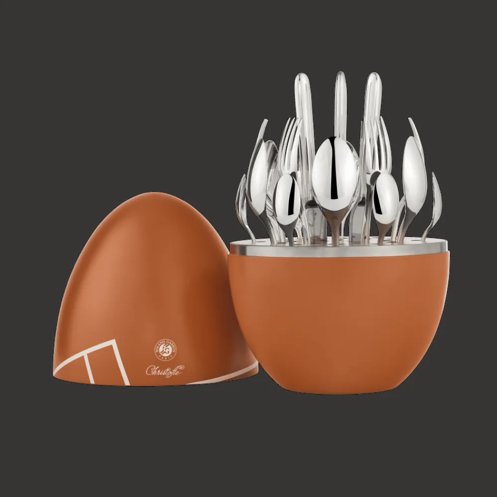 Christofle MOOD - Silver-Plated 24-Piece Flatware Set