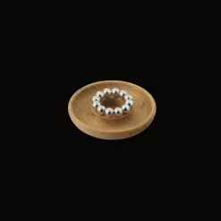 Christofle Oak Silver-Plated Candle Holder