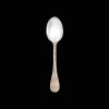 Christofle Partially Gilded Rose Gold Dessert Spoon