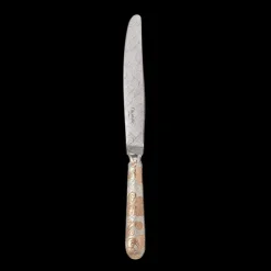 Christofle Partially Gilded Rose Gold Dinner Knife
