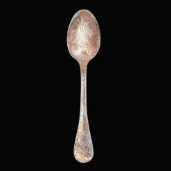 Christofle Partially Gilded Rose Gold Table Spoon