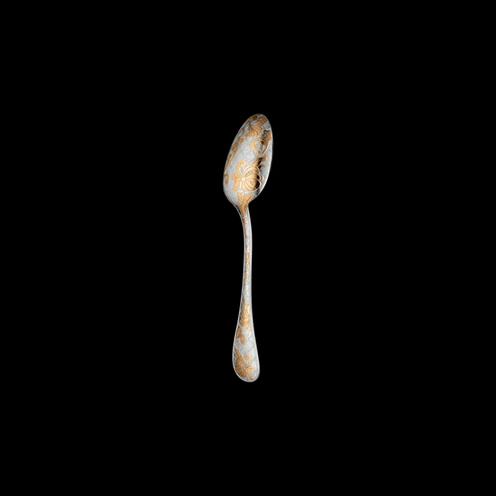 Christofle Partially Gilded Silver Plated After Dinner Teaspoon