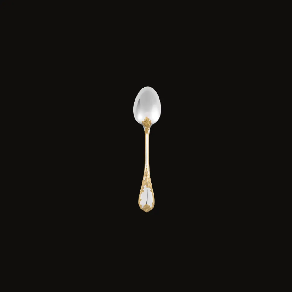 Christofle Partially Gilded Silver plated After dinner teaspoon