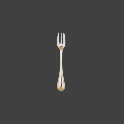 Christofle Partially Gilded Silver-plated Cake fork