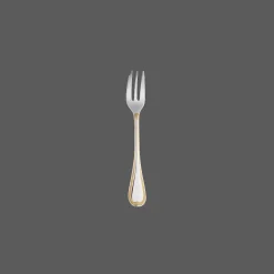 Christofle Partially Gilded Silver-plated Cake fork