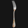Christofle Partially Gilded Silver Plated Dinner Fork