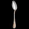 Christofle Partially Gilded Silver Plated Table Spoon