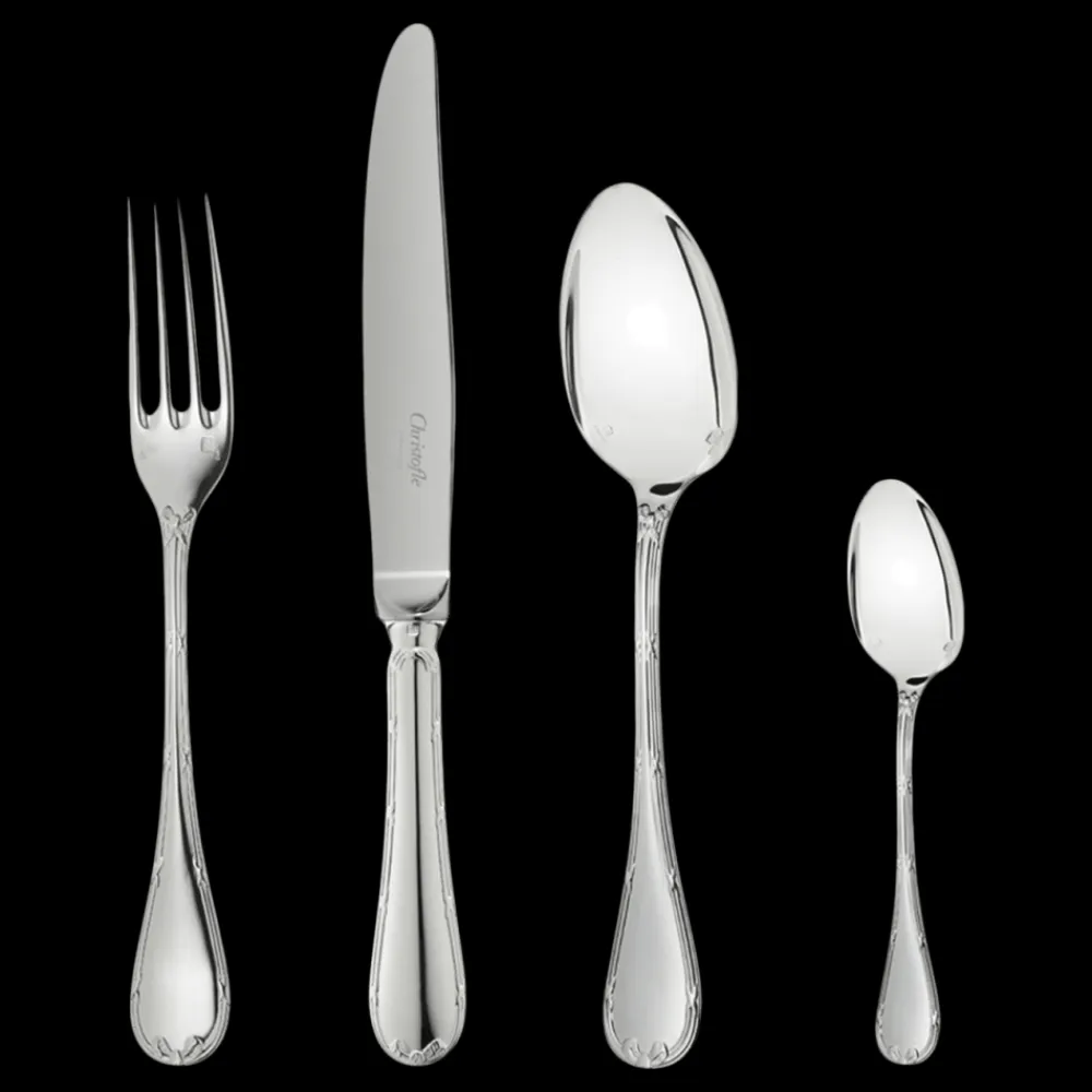 Christofle 48-Piece Silver-Plated Flatware Set for12 people