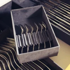 Christofle 48-piece Silver-Plated Flatware Set for 12 People with Storage Box