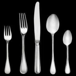 Christofle 75-Piece Silver-Plated Flatware Set with Chest