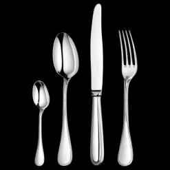 Christofle 75-Piece Silver-Plated Flatware Set with chest