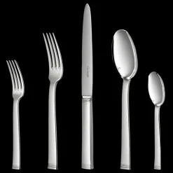 Christofle 110 Piece Silver-Plated Flatware Set with Chest