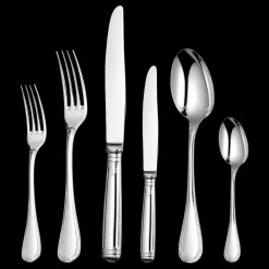 Christofle 36-Piece Silver-Plated Flatware Set with Storage Box