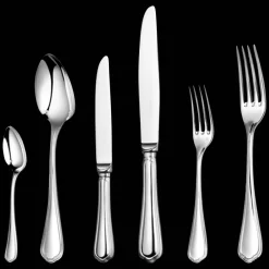 Christofle 36-Piece Silver-Plated Flatware Set with Storage Box