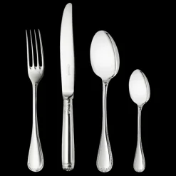 Christofle 48-Piece Silver-Plated Flatware Set with Storage Box