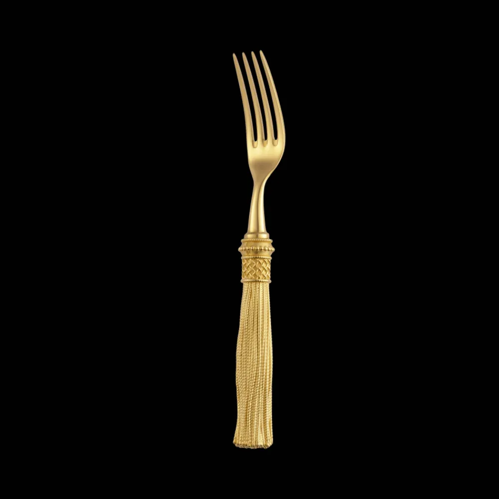 Christofle 4-piece Silver-plated Gilded Individual place settings