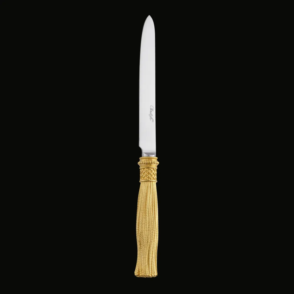 Christofle 4-piece Silver-plated Gilded Individual place settings