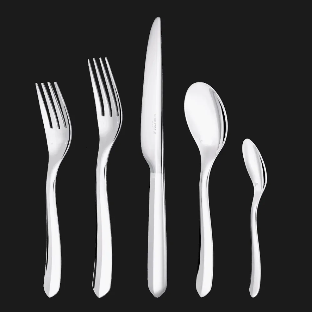 Christofle 5-piece Silver-Plated Individual Place Settings