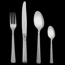 Christofle 24-Piece Stainless Steel Flatware Set with Storage Box