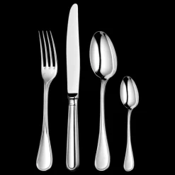 Christofle 24 Piece Sterling Silver Flatware Set with Storage Box
