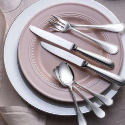 Christofle 24 Piece Sterling Silver Flatware Set with Storage Box