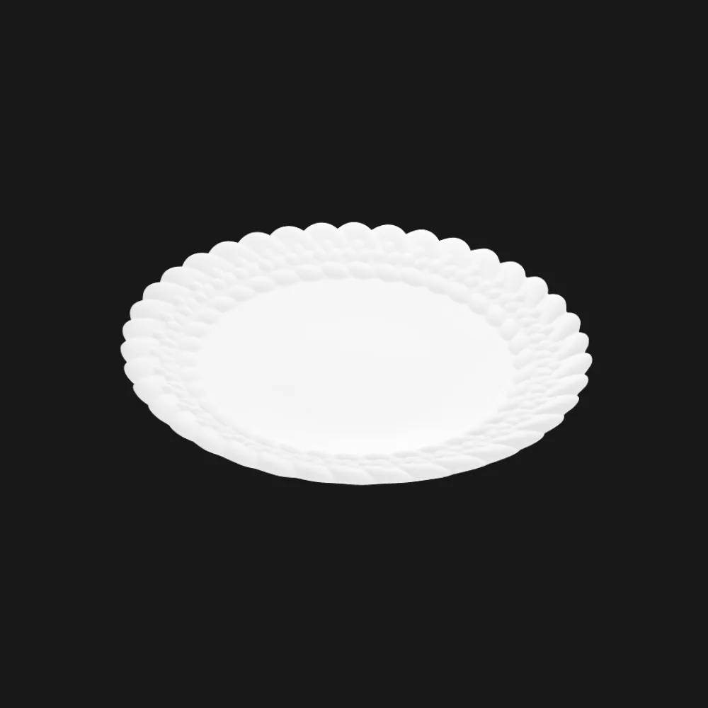 Christofle Porcelain Bread Plate