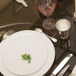Christofle Porcelain Dessert Plate