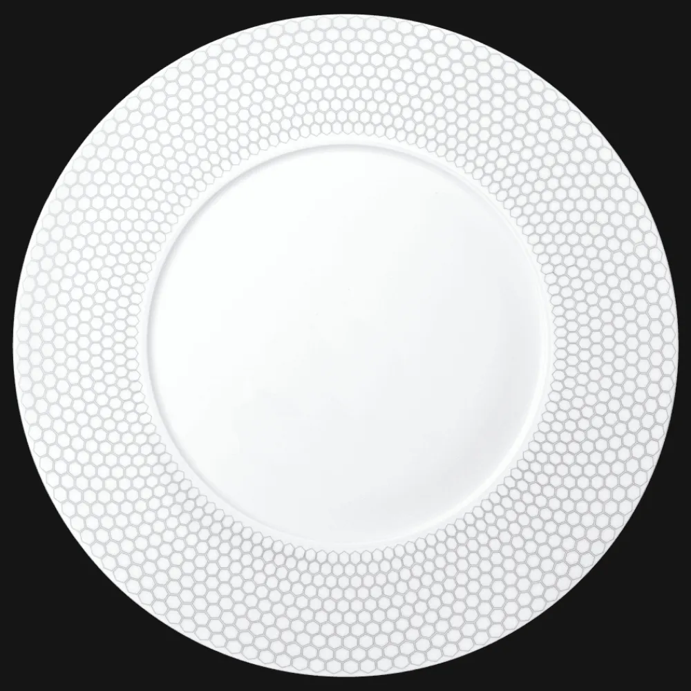 Christofle Porcelain Dinner Plate