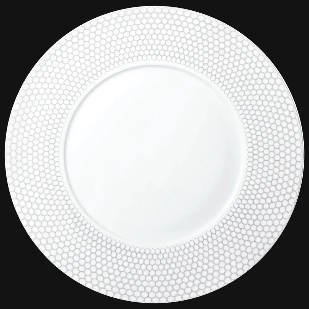 Christofle Porcelain Dinner Plate