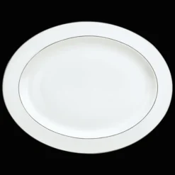 Christofle Porcelain Oval Platter