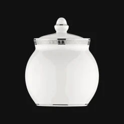 Christofle Porcelain Sugar Pot