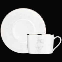 Christofle Porcelain Tea/Coffee Cup & Saucer
